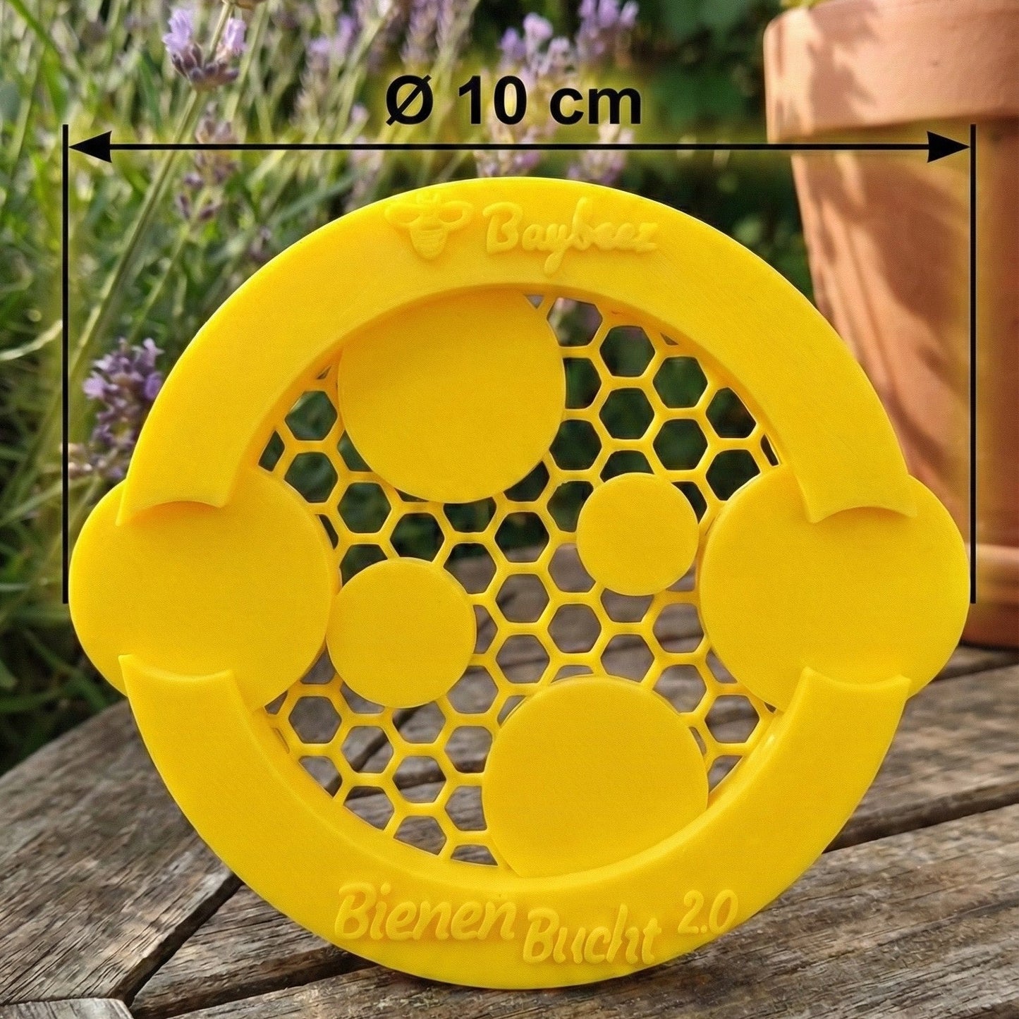 Bienen Bucht 2.0 Insektentränke - Die nachhaltige schwimmende Variante für durstige Insekten