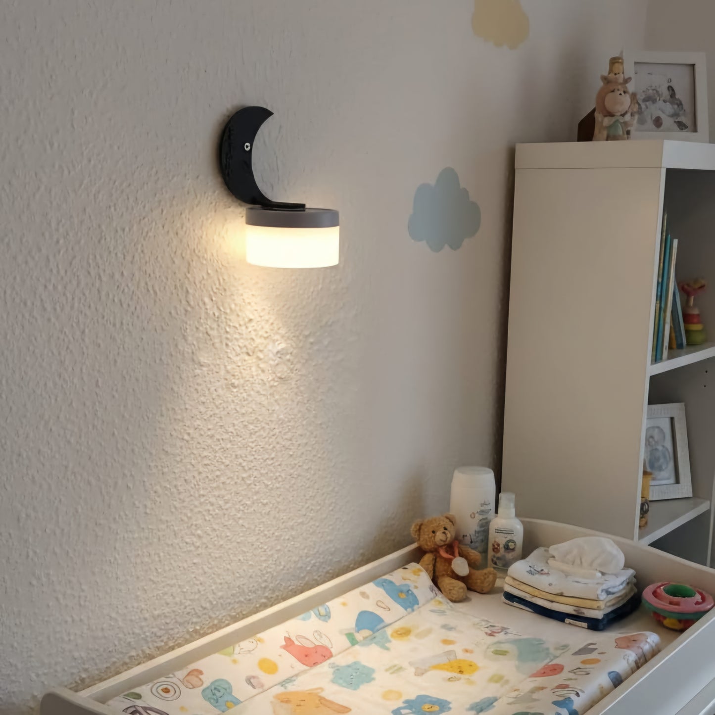 Personalisiertes Nachtlicht, Stilllicht, Wickellicht mit Wunschnamen