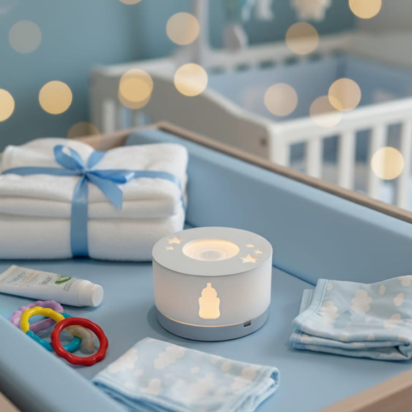 Nachtlicht, Stilllicht, Wickellicht zum Füttern, Stillen und Wickeln des Babys