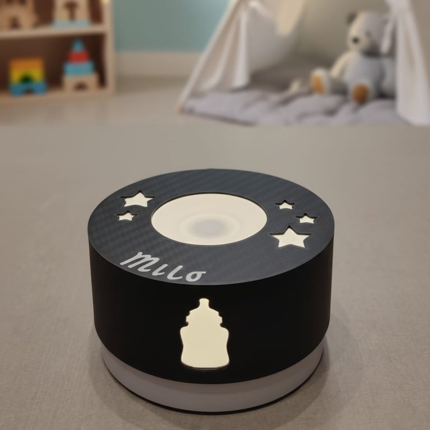 Personalisiertes Nachtlicht, Stilllicht, Wickellicht mit Wunschnamen