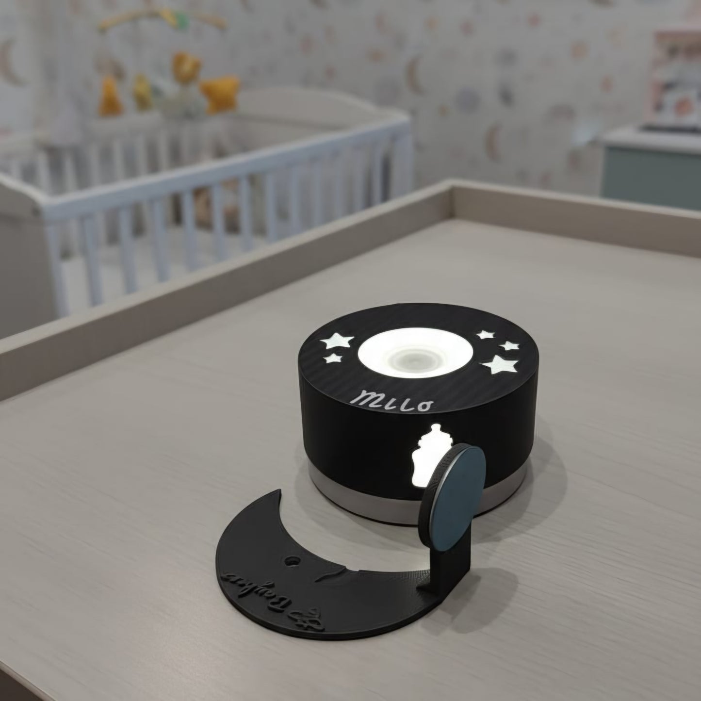 Personalisiertes Nachtlicht, Stilllicht, Wickellicht mit Wunschnamen