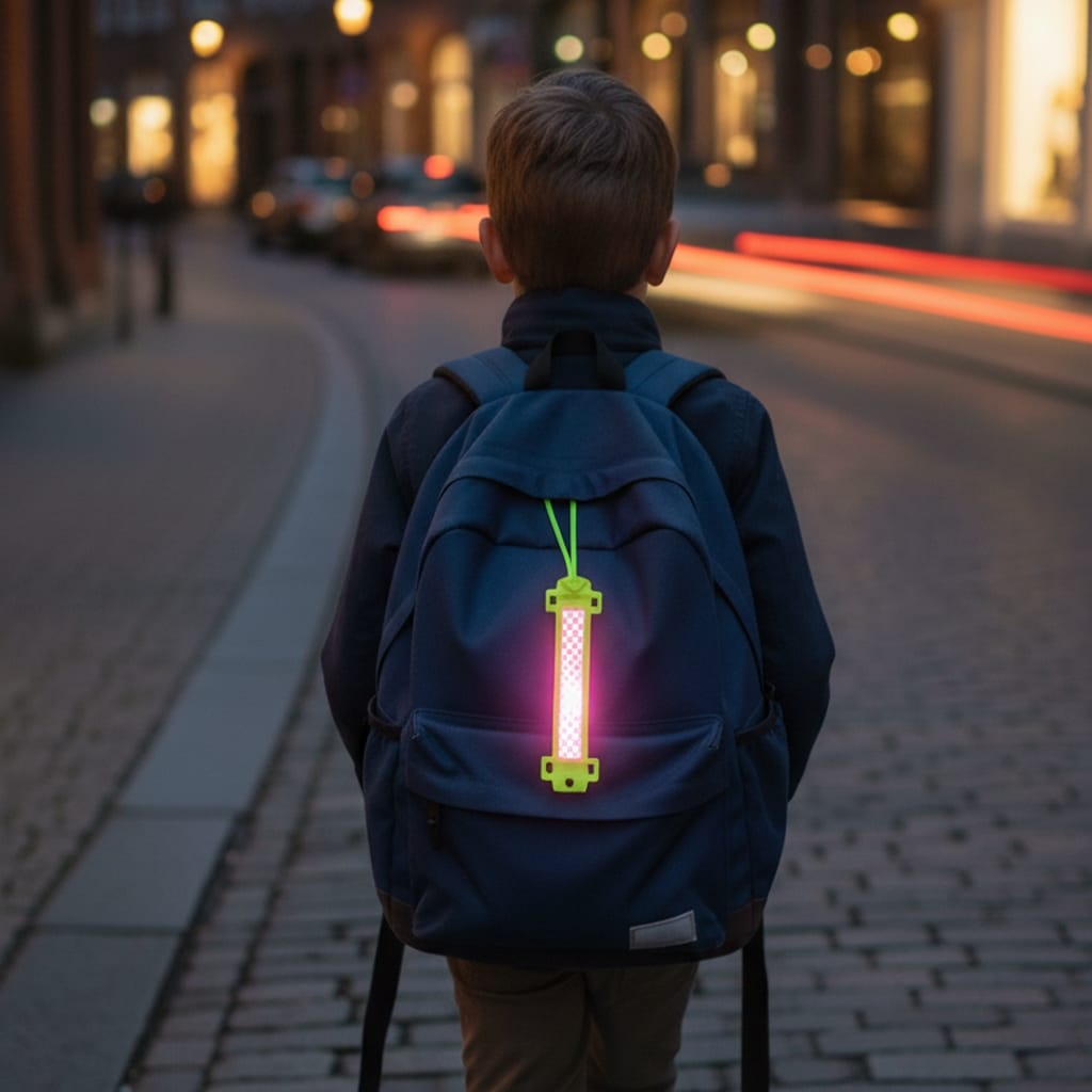 Sicherheits-Reflektor für Kinderwagen, Fahrrad, Roller, Rucksack und vieles mehr