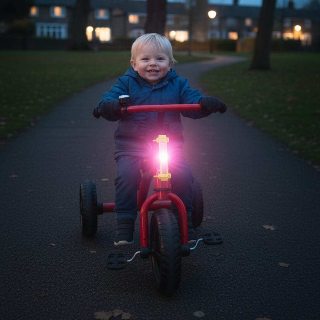Sicherheits-Reflektor für Kinderwagen, Fahrrad, Roller, Rucksack und vieles mehr